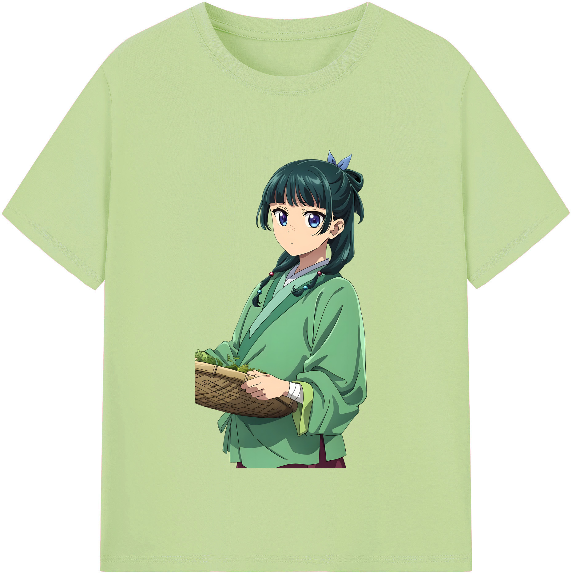 （画像用） 薬屋のひとりごと The Apothecary Diaries 綿100％半袖Tシャツ（フロントプリント）